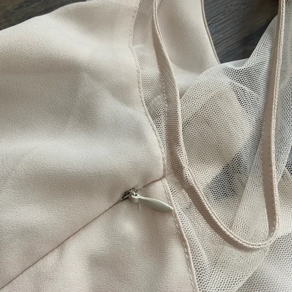 Urban Outfitters Kimchi Blue mesh collar top - Picture 3 of 6